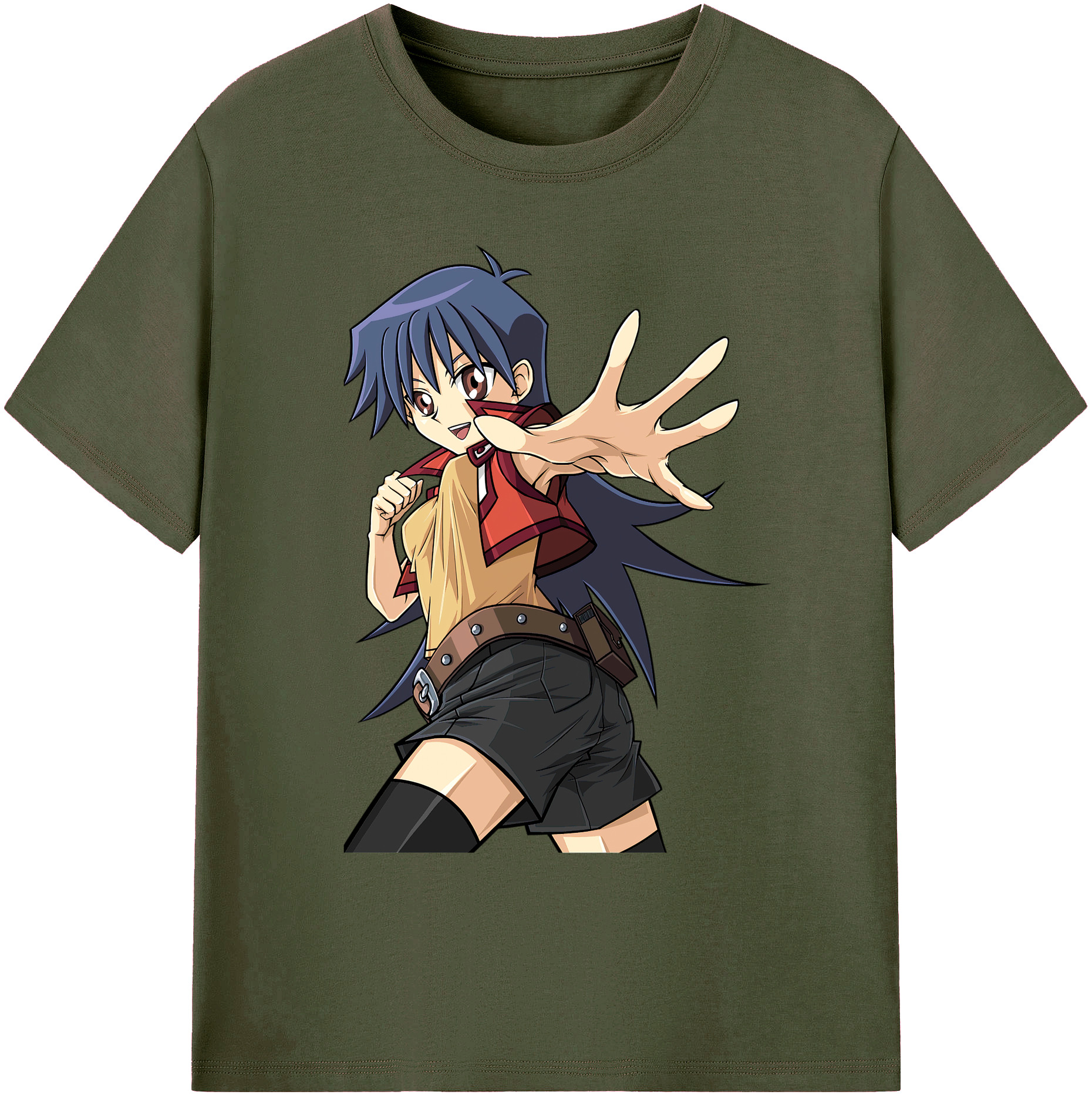 （画像用） 遊☆戯☆王 Yu-Gi-Oh! 綿100％ メンズ半袖Tシャツ｜肌触りやわらか＆通気性